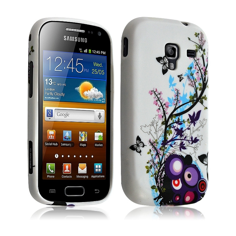 Housse Coque pour Samsung Galaxy Ace 2 i8160 avec Motif HF01