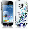 Housse Etui Coque Semi Rigide pour Samsung Galaxy Trend avec Motif  + Film de Protection