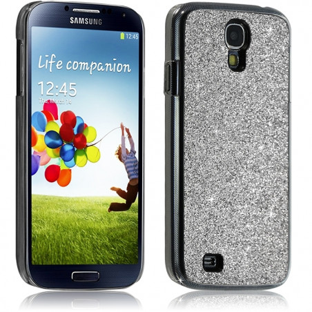 Housse Etui Coque Rigide pour Samsung Galaxy S4  Style Paillette Couleur 