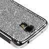 Housse Etui Coque Rigide pour Samsung Galaxy S4 Style Paillette aux Diamants Couleur 