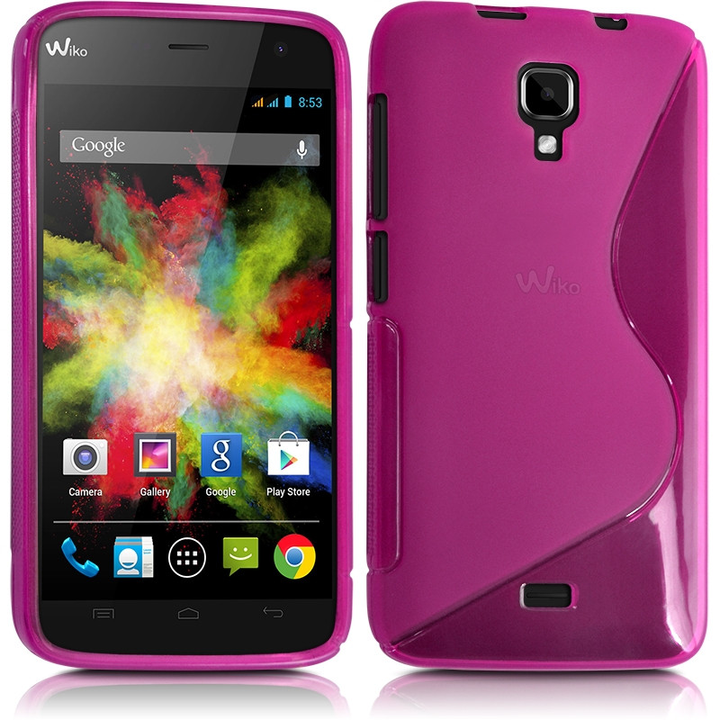 Housse Etui Coque S-Line pour Wiko Bloom + Film de Protection