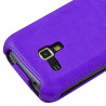 Housse Etui Coque Rigide à Clapet pour Samsung Galaxy Trend Couleur Violet + Film de Protection