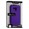 Housse Etui Coque Rigide à Clapet pour Samsung Galaxy Trend Couleur Violet + Film de Protection