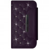 Housse Coque Etui Portefeuille Style Diamant Universel S couleur pour Nokia Lumia 635