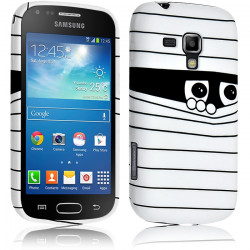 Housse Etui Coque Semi Rigide pour Samsung Galaxy Trend PLUS avec Motif SC04 + Film de Protection