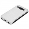 Housse Etui Coque Rigide à Clapet pour Samsung Galaxy Ace 3 Couleur Blanc + Film de Protection
