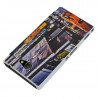Housse Etui à rabat latéral et porte-carte pour Sony Xperia M2 avec Motif KJ26B + Film de Protection