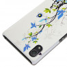 Coque Housse Etui à rabat latéral et porte-carte pour Sony Xperia Z2 avec motif HF01 + Film de Protection