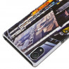 Etui à rabat porte-carte pour Sony Xperia Z2 avec motif KJ26B + Film de Protection