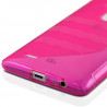 Coque S-Line Couleur Rose pour LG G3 + Film  de Protection