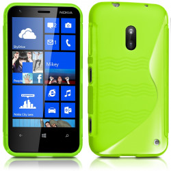  Housse Coque Etui S-Line Couleur pour Nokia Lumia 620 + Film  de Protection