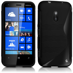  Housse Coque Etui S-Line Couleur pour Nokia Lumia 620 + Film  de Protection