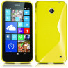  Housse Coque Etui S-Line Couleur Translucide pour Nokia Lumia 630 + Film de Protection