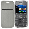 Coque Housse Etui à rabat latéral et porte-carte pour Nokia Asha 302 avec motif HF01 + Film de Protection