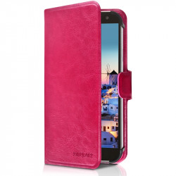 Housse Etui Suppport Universel L Couleur Rose pour Logicom L-Ite 500