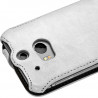 Housse Etui Coque Rigide à Clapet pour HTC One M8 couleur + Film de Protection 