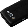Coque Housse Etui à rabat latéral et porte-carte pour Samsung Galaxy Express 2 couleur Noir + Film de Protection