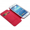 Etui à rabat porte-carte pour Samsung Galaxy Express 2 couleur Rose Fushia + Film de Protection