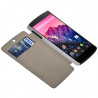 Coque Housse Etui à rabat latéral et porte-carte pour LG Google Nexus 5 couleur + Film de Protection
