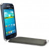 Housse Etui Coque Rigide à Clapet pour Samsung Galaxy Core couleur + Film de Protection 