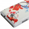 Coque Etui à rabat porte-carte pour Sony Xperia SP avec motif KJ12 + Film de Protection
