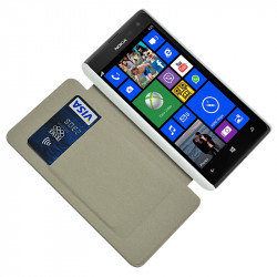 Coque Etui à rabat porte-carte pour Nokia Lumia 625 avec motif HF30 + Film de Protection