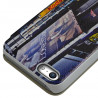 Coque Etui à rabat porte-carte pour Apple iPhone 5C motif KJ26B + Film de Protection