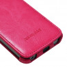 Housse Etui Coque Rigide à Clapet couleur Rose Fushia pour Apple iPhone 5c + Film de Protection 
