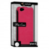 Housse Etui Coque Rigide à Clapet couleur Rose Fushia pour Apple iPhone 5c + Film de Protection 