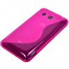 Housse Etui Coque S-Line couleur Rose Fushia pour Huawei Ascend G525 + Film de Protection 