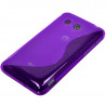 Housse Etui Coque S-Line couleur Violet pour Huawei Ascend G525 + Film de Protection 