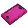 Housse Etui Coque S-Line couleur Rose Fushia pour Nokia Asha 503 + Film de Protection 