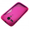 Housse Etui Coque S-Line couleur Rose Fushia pour Motorola Moto G + Film de Protection 