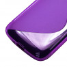 Housse Etui Coque S-Line couleur Violet pour Motorola Moto G + Film de Protection 