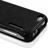 Housse Etui Coque Rigide à Clapet couleur Noir pour Alcatel One Touch 995 Ultra + Film de Protection 