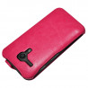 Housse Etui Coque Rigide à Clapet couleur Rose Fushia pour Motorola Moto G + Film de Protection 