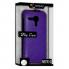 Housse Etui Coque Rigide à Clapet couleur Violet pour Motorola Moto G + Film de Protection 