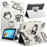 Housse Etui Motif Universel L pour Tablette Samsung Galaxy Tab 4 10,1” 