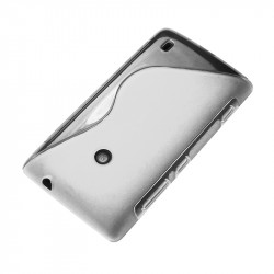 Housse Etui Coque S-Line Style Translucide pour Nokia Lumia 520 + Film de Protection 