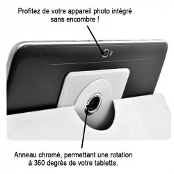 Housse Etui Motif Universel L pour Tablette Polaroid Infinite 10,1” 
