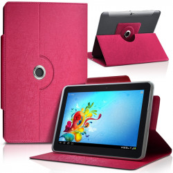 Housse Etui Universel S couleur Rose pour Tablette Polaroid Rainbow 7"
