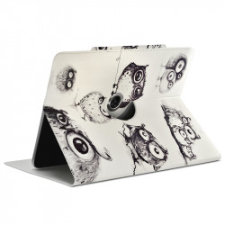 Housse Etui Motif Universel L pour Tablette Logicom S1052 10” 