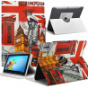 Housse Etui Motif Universel L pour Tablette Lenovo IdeaTab S6000L 10.1" 