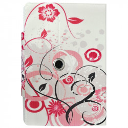 Housse Etui Motif  Universel L pour Tablette Archos 101b Platinum 10,1” 