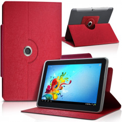 Housse Etui Universel M couleur Rouge pour Tablette Archos 80b Platinum  8”
