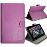 Housse Etui Universel à Rabat Fonction Support Couleur Violet pour Tablette Polaroid Pearl (8")