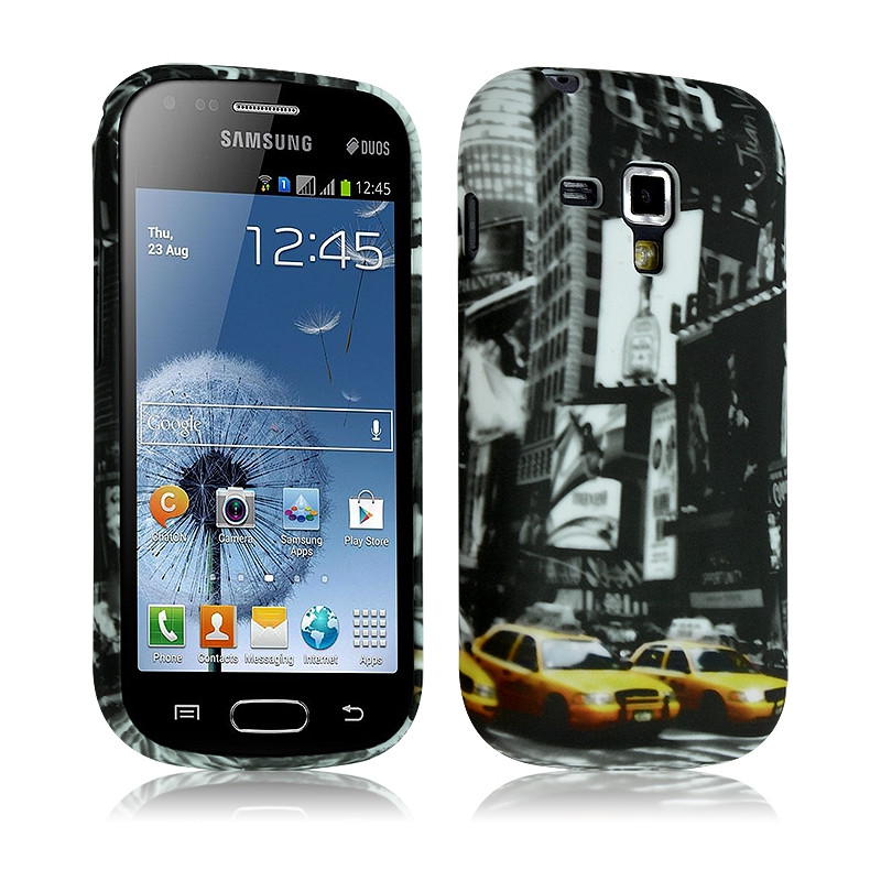 Housse Coque pour Samsung Galaxy S Duos S7562 avec motif LM06