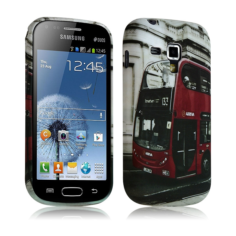 Housse Coque pour Samsung Galaxy S Duos S7562 avec motif KJ01