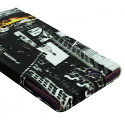 Housse Coque pour Sony Xperia Z avec motif LM06