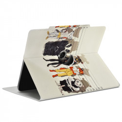 Housse Etui Motif Universel S pour Tablette Polaroid Executive 7" 